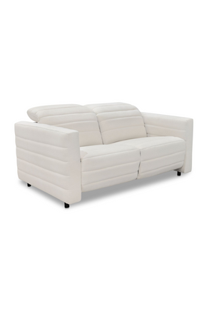 Channeled Power Recliner Sofa | Novi Living Juno