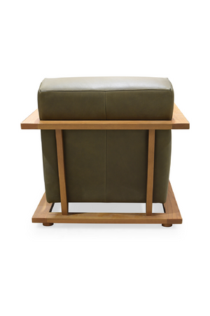 Oak Framed Lounge Chair | Novi Living Eckersley