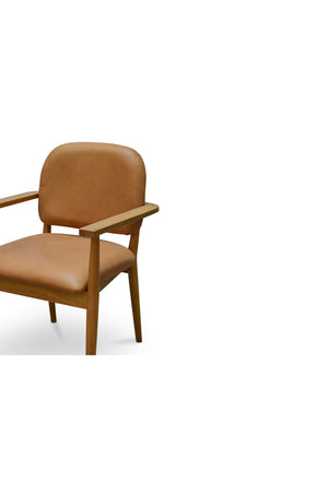 Modern European furniture - Wooden Padded Dining Chairs - www.oroa.com
