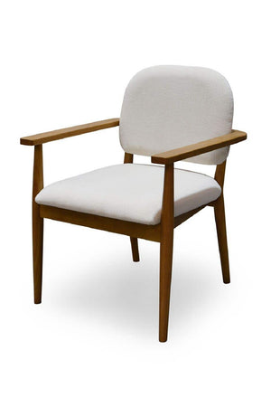 Modern European furniture - Wooden Padded Dining Chairs - www.oroa.com