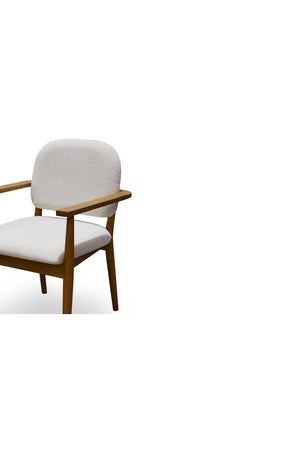 Modern European furniture - Wooden Padded Dining Chairs - www.oroa.com