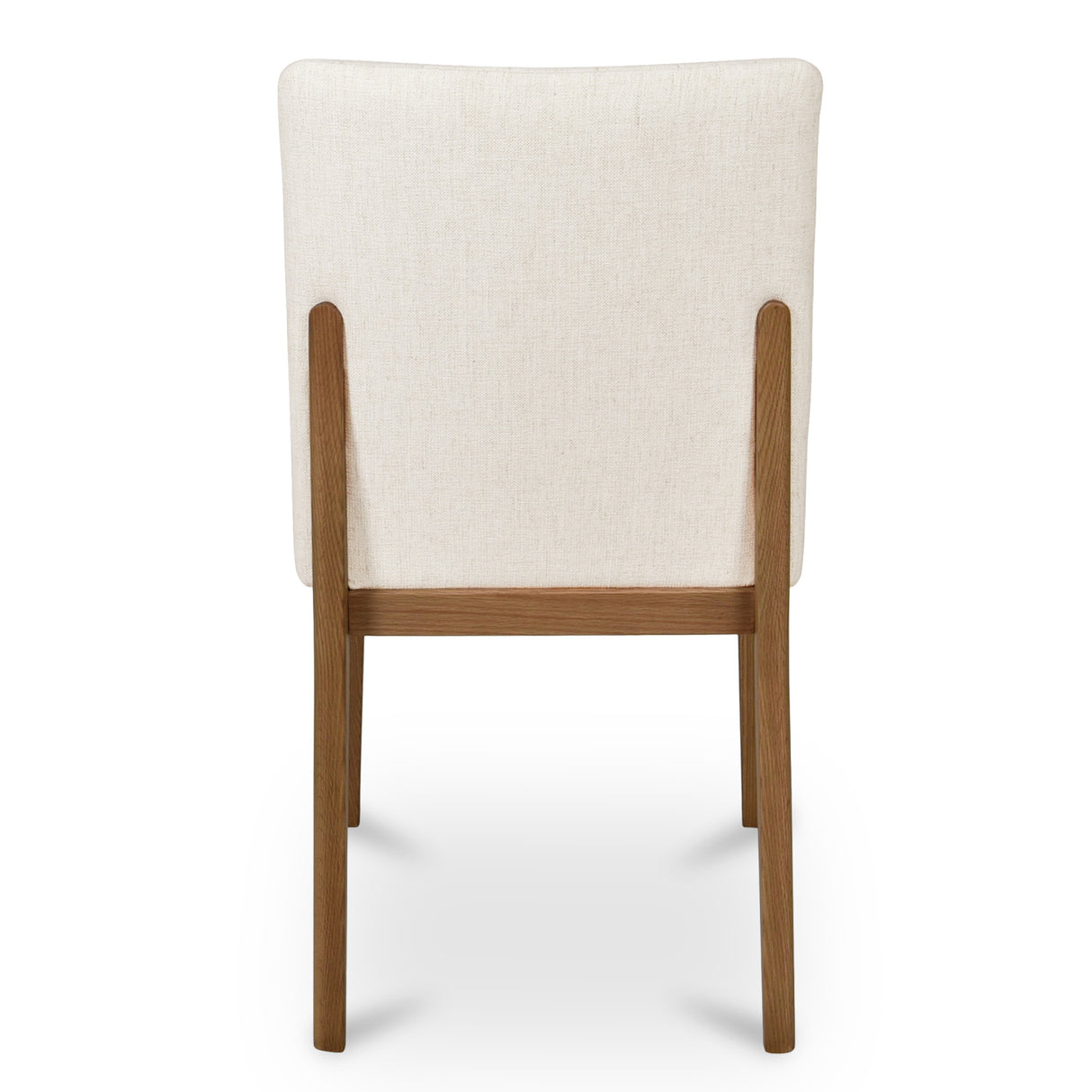   Modern European furniture - Cream Padded Dining Chairs (2) - www.oroa.com | Oroa.com