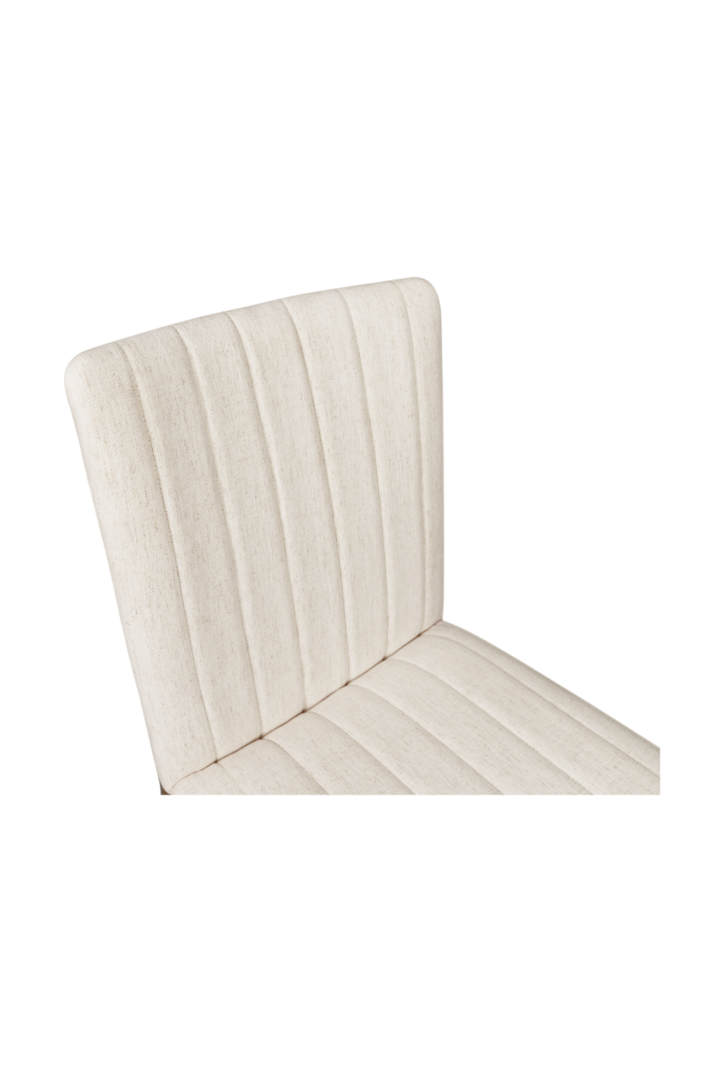Cream Padded Dining Chairs (2) | Novi Living Demi | Oroa.com