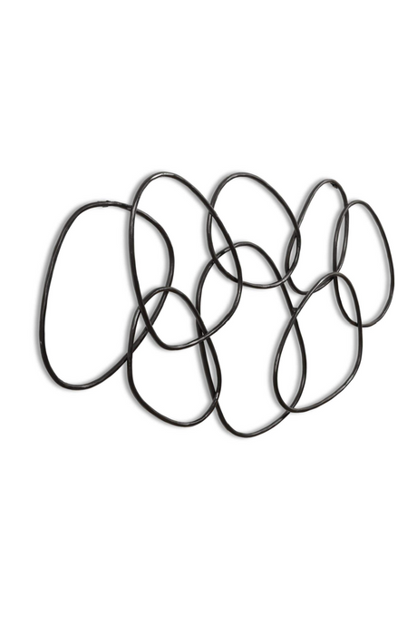 Interlocking Bronze Ring Wall Decor | Novi Living Coro | Oroa.com