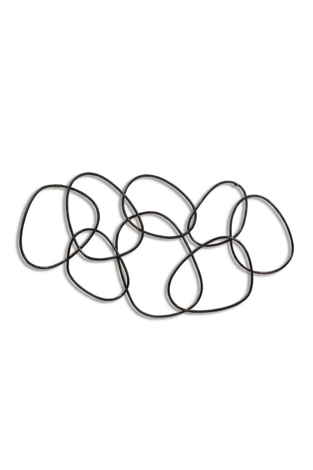   Interlocking Bronze Ring Wall Decor | Oroa.com