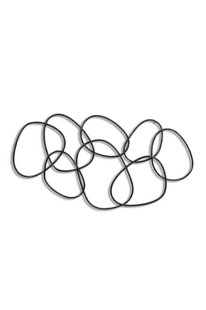   Interlocking Bronze Ring Wall Decor | Oroa.com