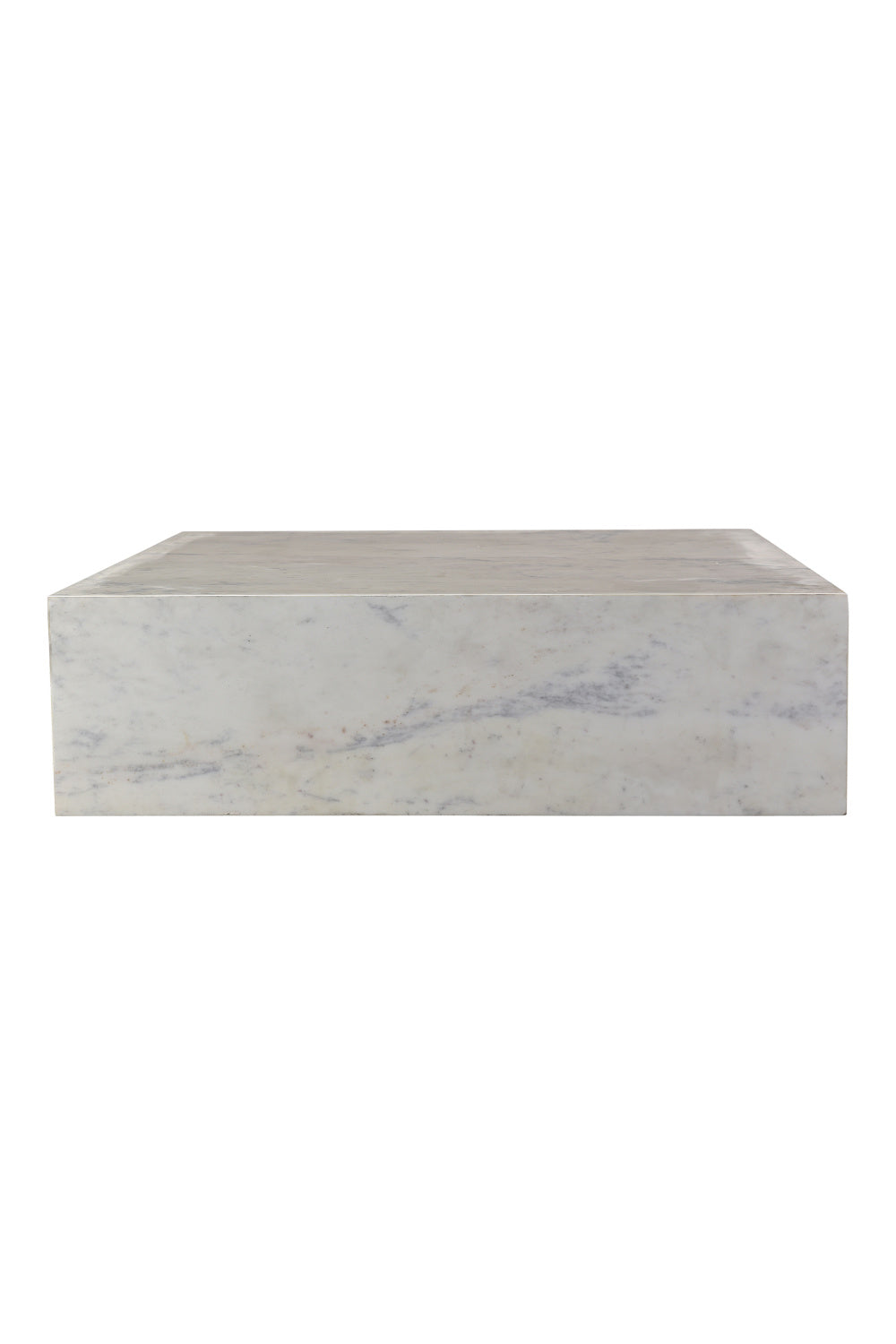 Modern European furniture - Square White Marble Coffee Table - www.oroa.com