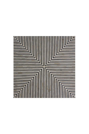 Modern European furniture - Black & White Bone Coffee Table - www.oroa.com