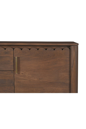   Modern European furniture - Scalloped Edge 3-Drawer Sideboard - www.oroa.com | Oroa.com
