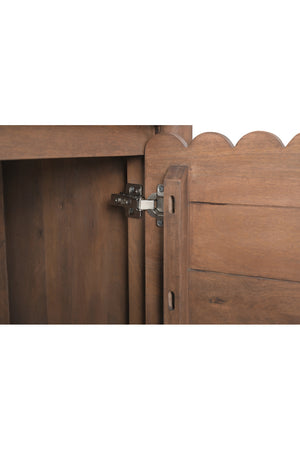   Modern European furniture - Scalloped Edge 4-Door Sideboard - www.oroa.com | Oroa.com
