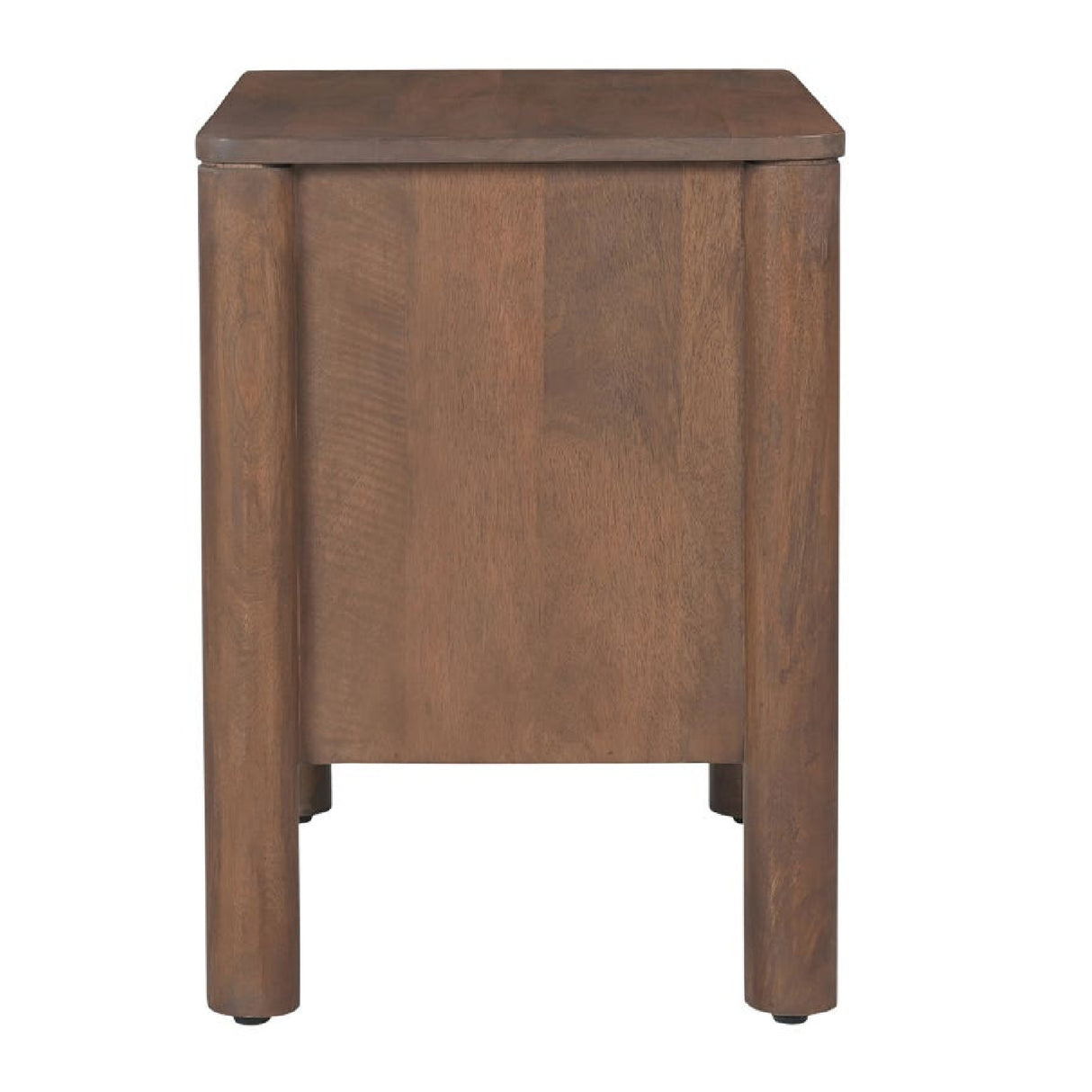 Modern European furniture - Scalloped-Edge 2-Drawer Nightstand - www.oroa.com