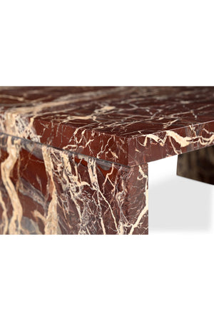 Marble Rectangular Coffee Table | Novi Living Rosa | Oroa.com