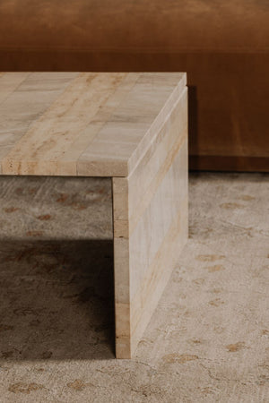 Marble Rectangular Coffee Table | Novi Living Rosa | Oroa.com