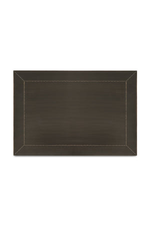 Modern European furniture - Bronze 2-Drawer Nightstand - www.oroa.com