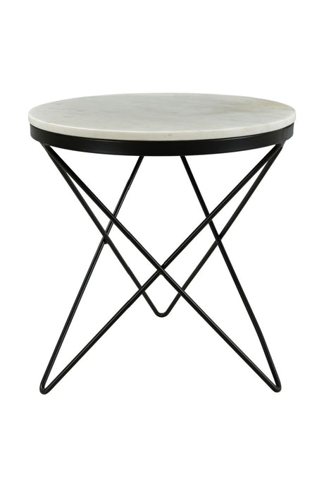 Modern European furniture - Round Marble Side Table - www.oroa.com