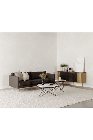 Modern European furniture - Round Marble Side Table - www.oroa.com