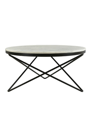 Modern European furniture - White Marble Coffee Table - www.oroa.com