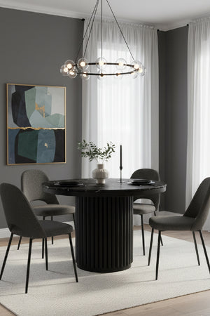   Modern European furniture - Pillar Base Marble Dining Table - www.oroa.com | Oroa.com