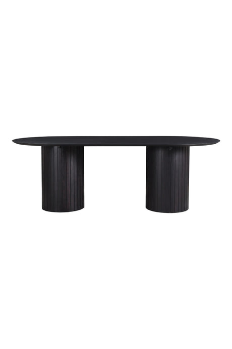   Modern European furniture - Black Acacia Wood Dining Table - www.oroa.com | Oroa.com