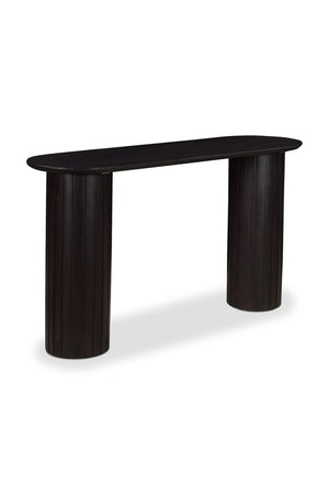   Modern European furniture - Black Acacia Console Table - www.oroa.com | Oroa.com