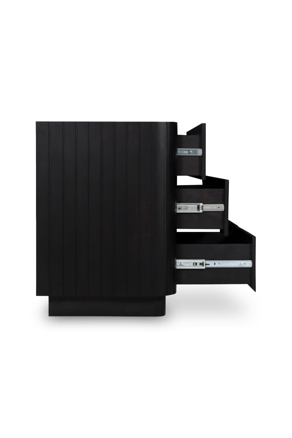 Modern European furniture - Black Acacia 6-Drawer Dresser - www.oroa.com