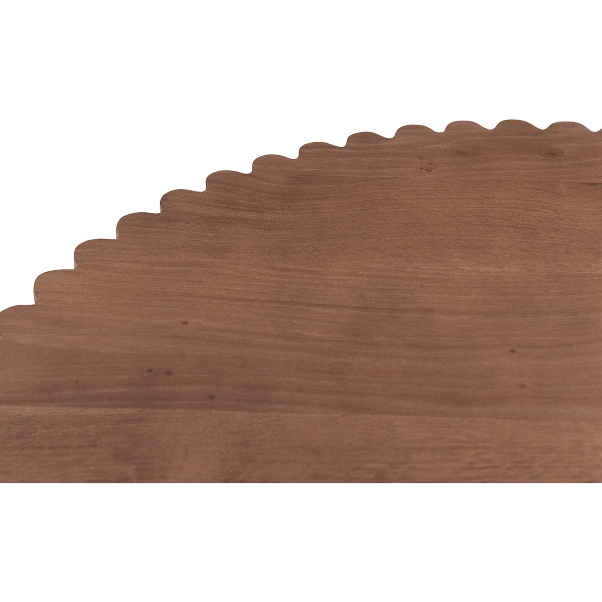 Modern European furniture - Round Scalloped Pedestal Coffee Table - www.oroa.com