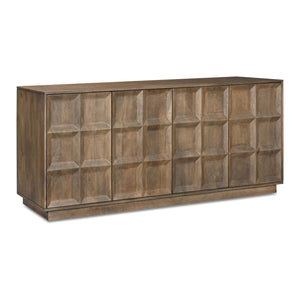 Modern European furniture - 4-Door Mango Wood Sideboard - www.oroa.com