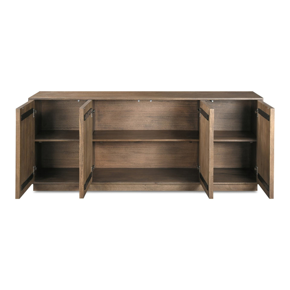 Modern European furniture - 4-Door Mango Wood Sideboard - www.oroa.com