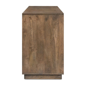 Modern European furniture - 4-Door Mango Wood Sideboard - www.oroa.com