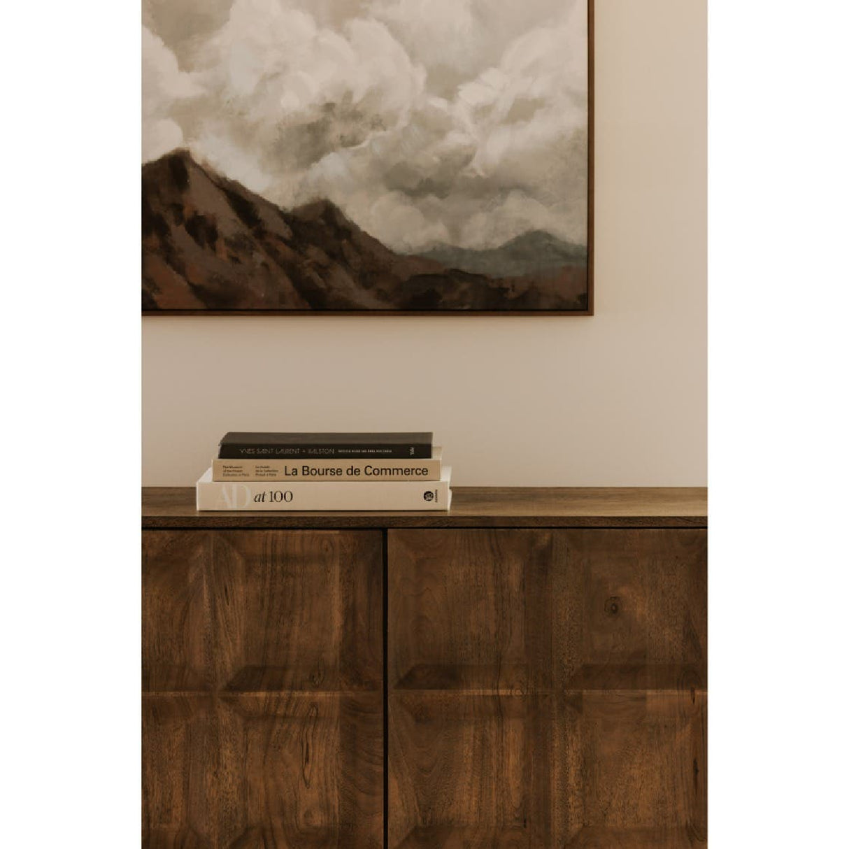 Modern European furniture - 4-Door Mango Wood Sideboard - www.oroa.com