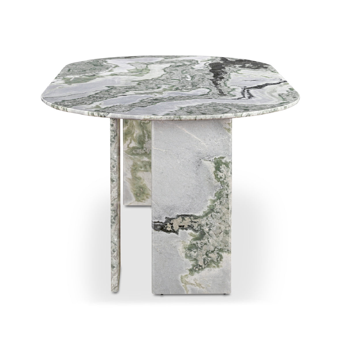 Green Onyx Marble Dining Table | Novi Living Celia | Oroa.com