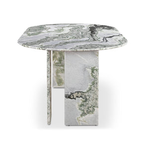 Green Onyx Marble Dining Table | Novi Living Celia | Oroa.com