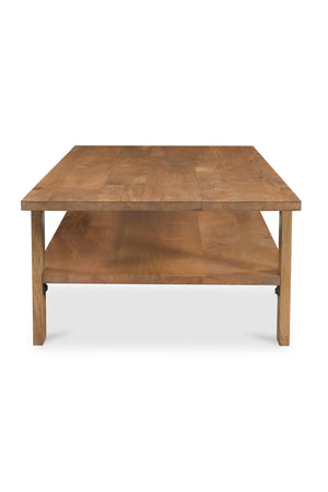 Sandblasted Mango Wood Coffee Table | Novi Living Workshop | Oroa.com