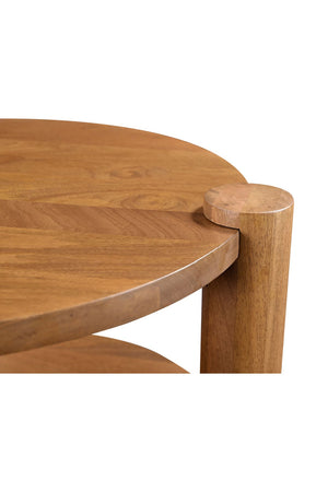 Vintage Mango Wood Accent Table | Novi Living Olsen | Oroa.com