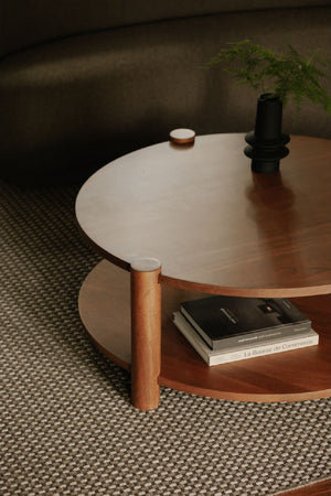 Vintage Mango Wood Coffee Table | Novi Living Olsen | Oroa.com