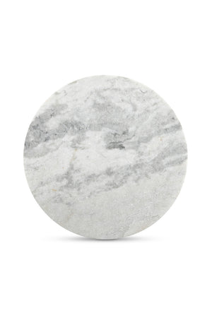 Modern European furniture - Round White Marble Coffee Table - www.oroa.com