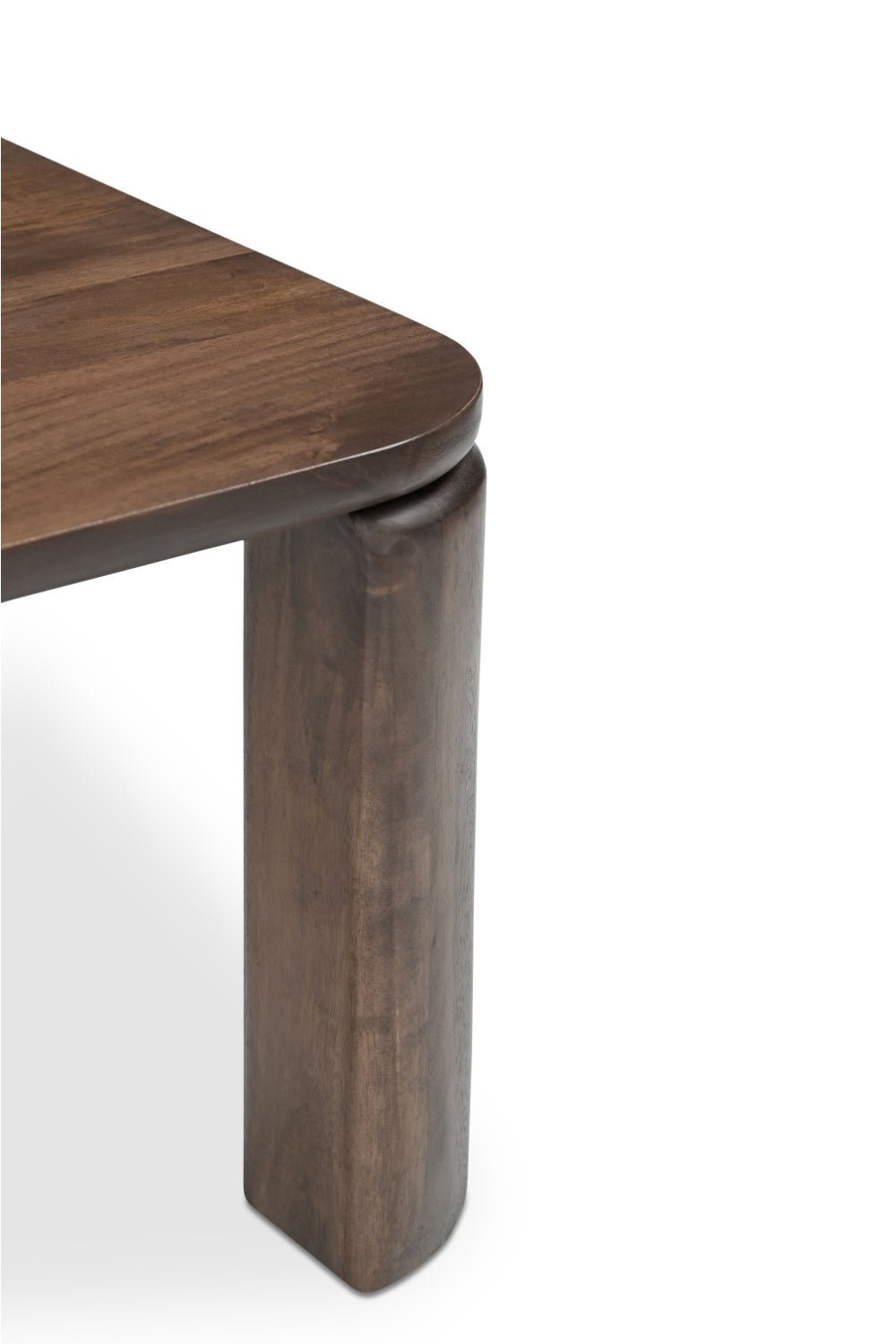 Modern European furniture - Brown Wooden Nesting Coffee Tables (2) - www.oroa.com