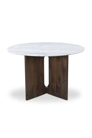 Cross-Base Round Dining Table | Novi Living Stanley | Oroa.com
