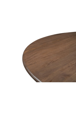 Cross-Base Round Dining Table | Novi Living Stanley | Oroa.com