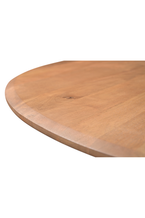 Vintage Brown Wooden Dining Table | Novi Living Wesley | Oroa.com