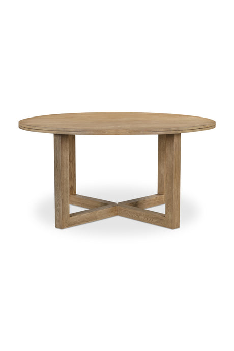 Modern European furniture - Oak Round Dining Table - www.oroa.com