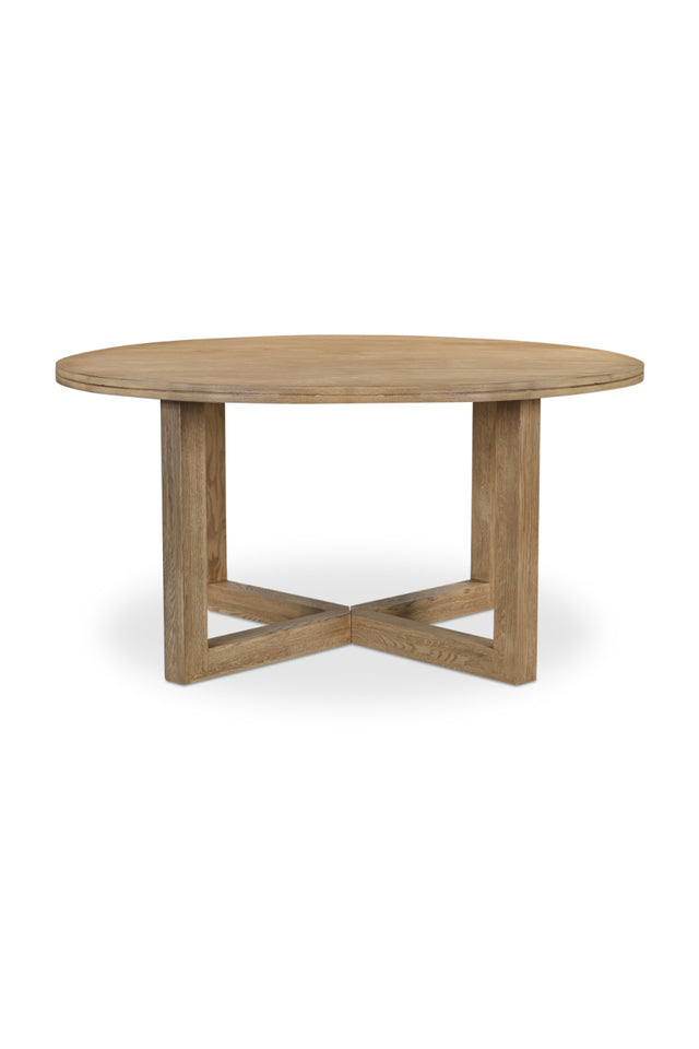 Modern European furniture - Oak Round Dining Table - www.oroa.com