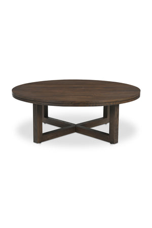 Modern European furniture - Oak Round Coffee Table - www.oroa.com