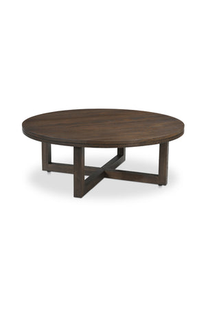 Modern European furniture - Oak Round Coffee Table - www.oroa.com
