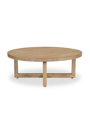 Modern European furniture - Oak Round Coffee Table - www.oroa.com
