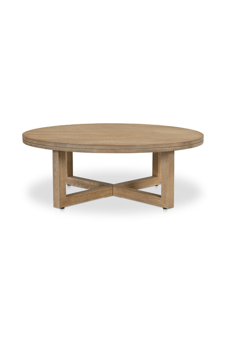 Modern European furniture - Oak Round Coffee Table - www.oroa.com