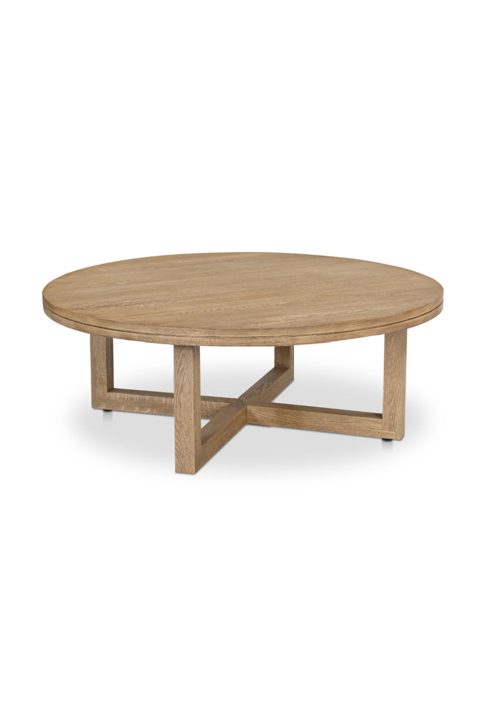 Modern European furniture - Oak Round Coffee Table - www.oroa.com
