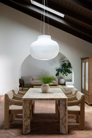 Modern European furniture - Minimalist Rectangular Dining Table - www.oroa.com