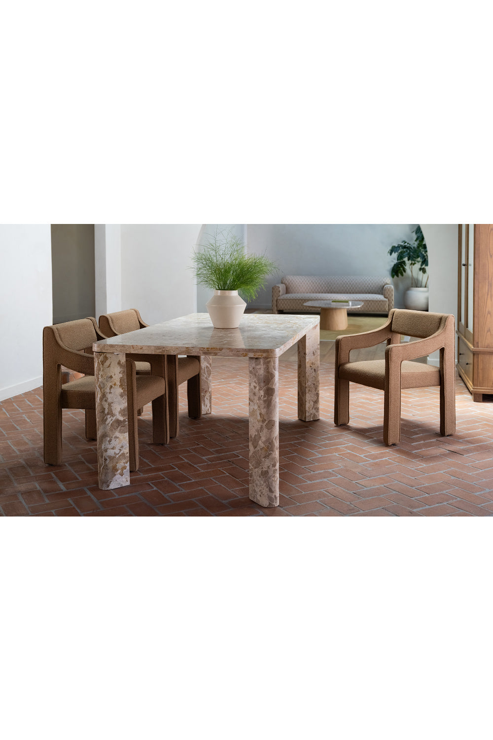 Modern European furniture - Minimalist Rectangular Dining Table - www.oroa.com