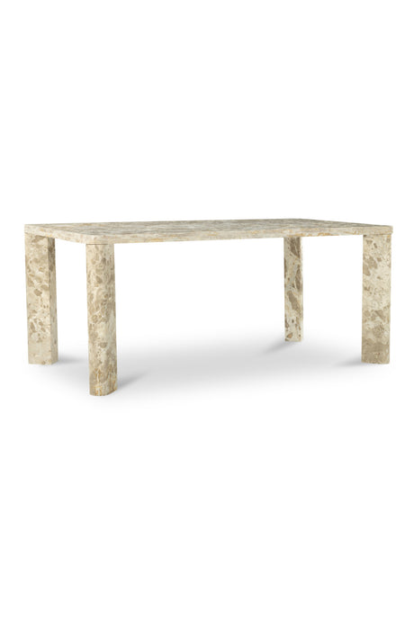 Modern European furniture - Minimalist Rectangular Dining Table - www.oroa.com
